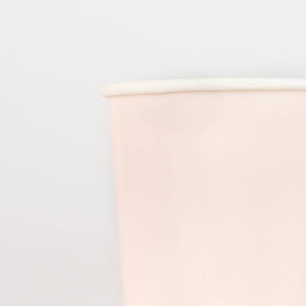 Our party cups, in pink, are the ideal kids cups for any party with a pink color theme like a ballet party or princess party. Image2