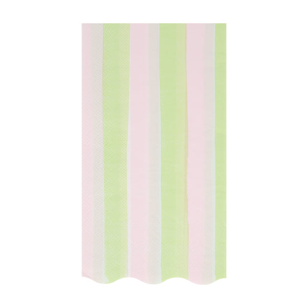 Place our guest napkins, in sensational pastel stripes, on your party table for a practical yet decorative look. Image4