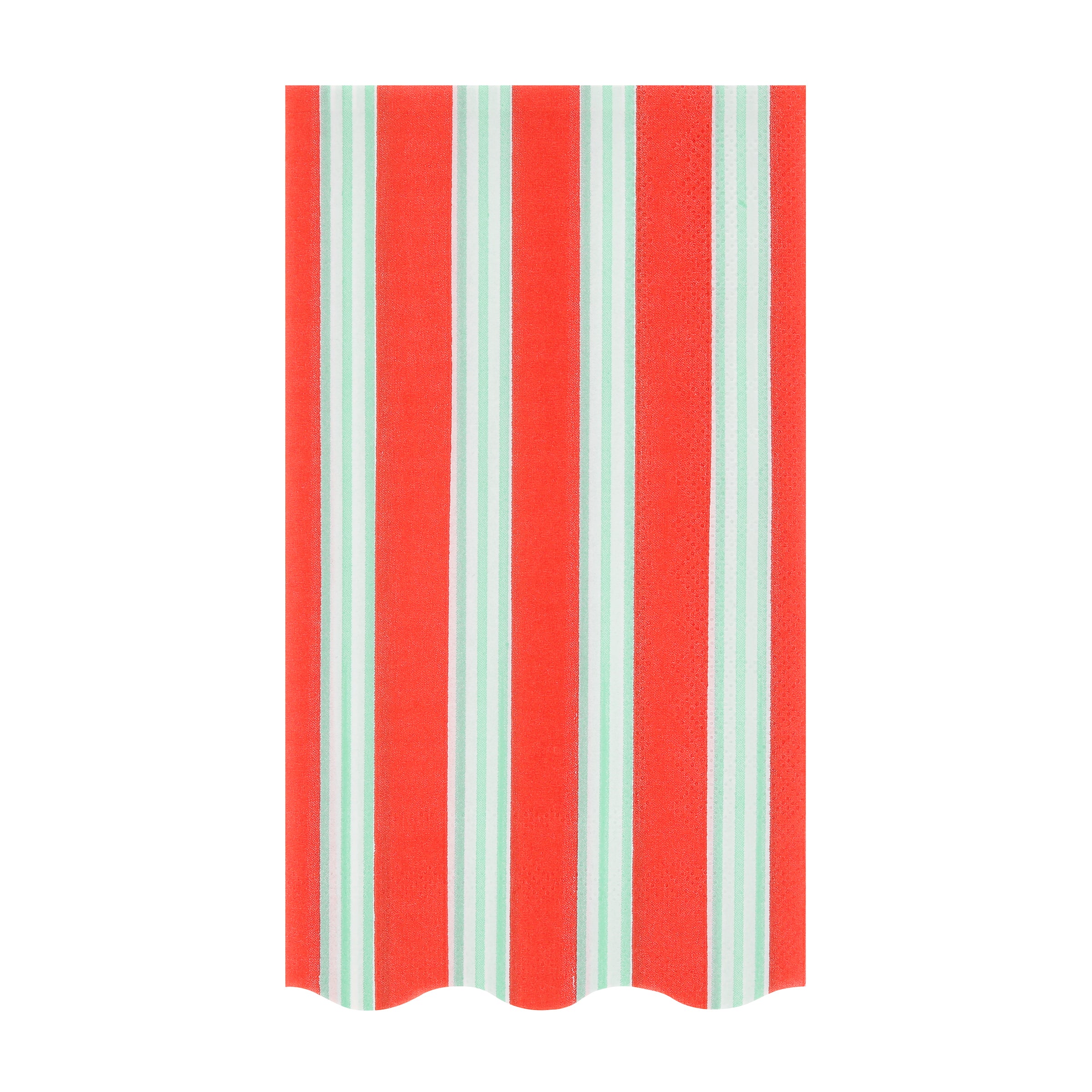 Meri Meri Paper Guest Towel :: Festive Icon Stripes
