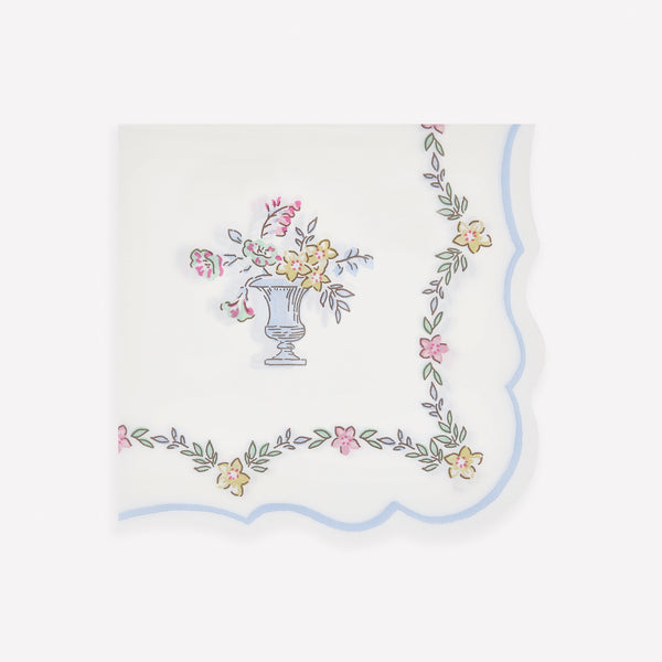 Our paper napkins feature a beautiful chintz-style pattern, ideal for bridal showers, baby showers, or any grown up gatherings. Image1