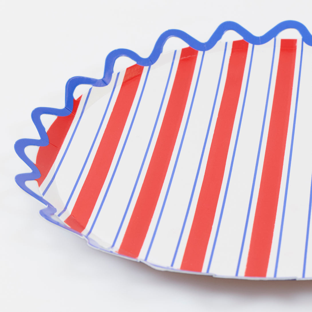 Striped Small Plates – Meri Meri
