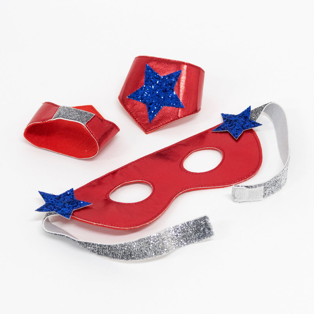 Blue Superhero Costume Image5