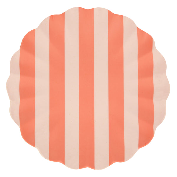 Our striped plates, with red, mint and blue teamed with pale pink, are reusable and perfect for all parties. Image4