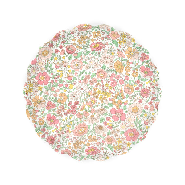 Meri Meri x Liberty Mixed Set Reusable Small Plates (x 4)