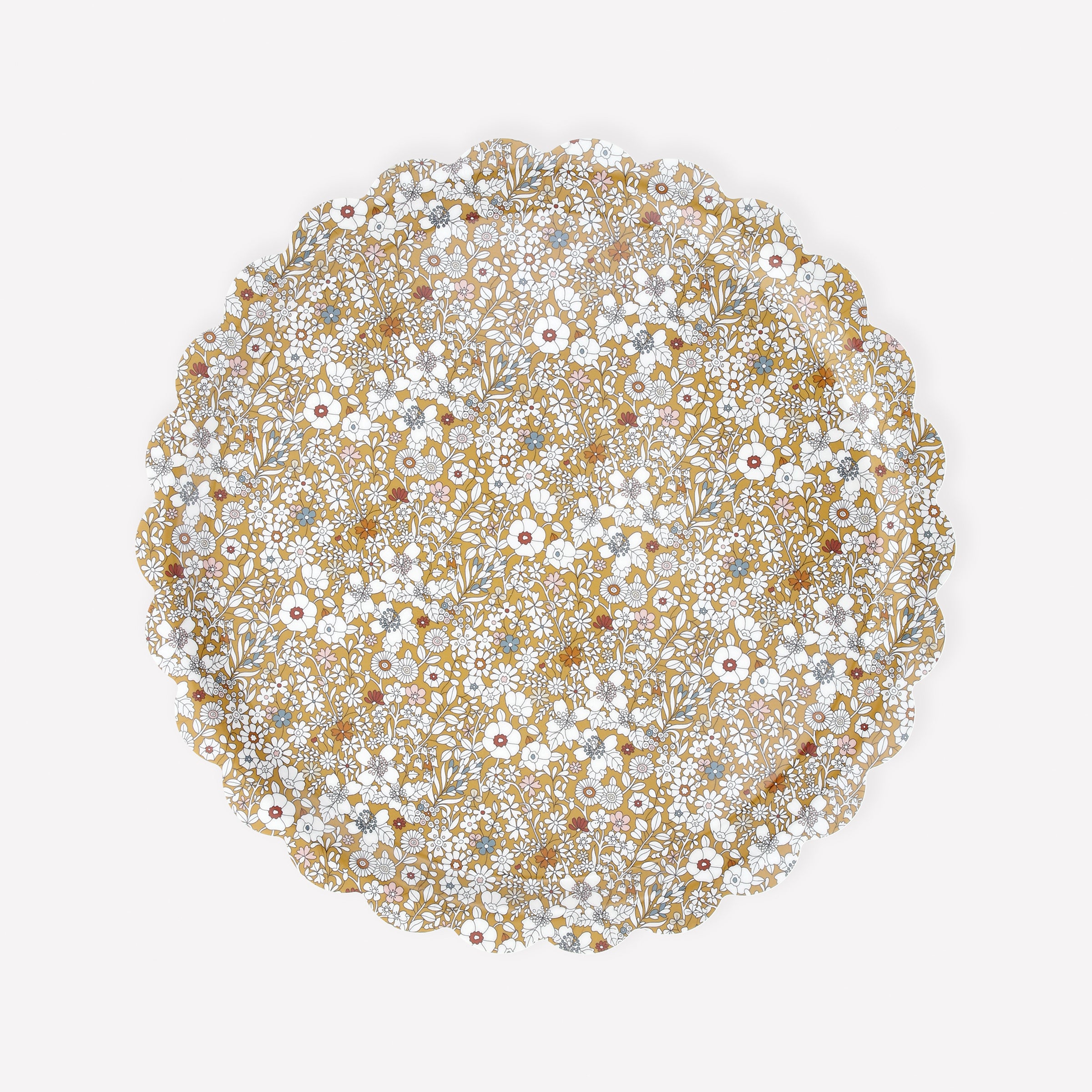 Meri Meri Scalloped Plywood Veneer Tray Small Liberty June's Meadow