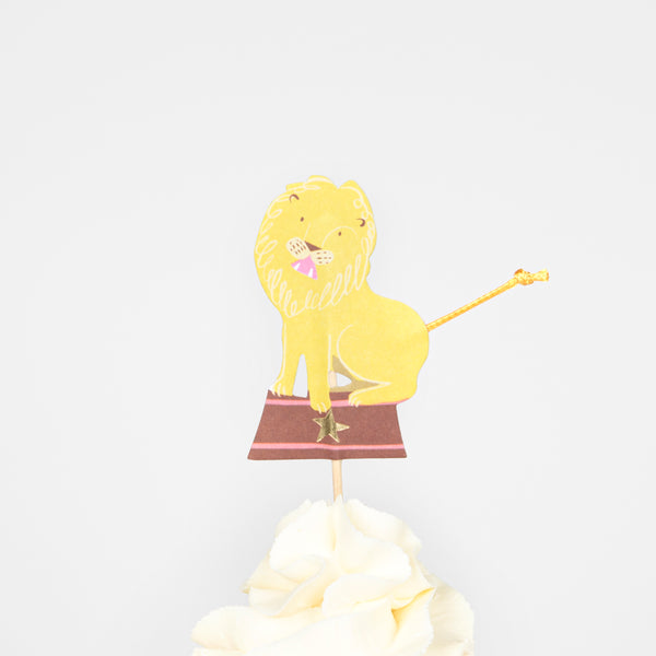 Circus Cupcake Kit (x 24 toppers)