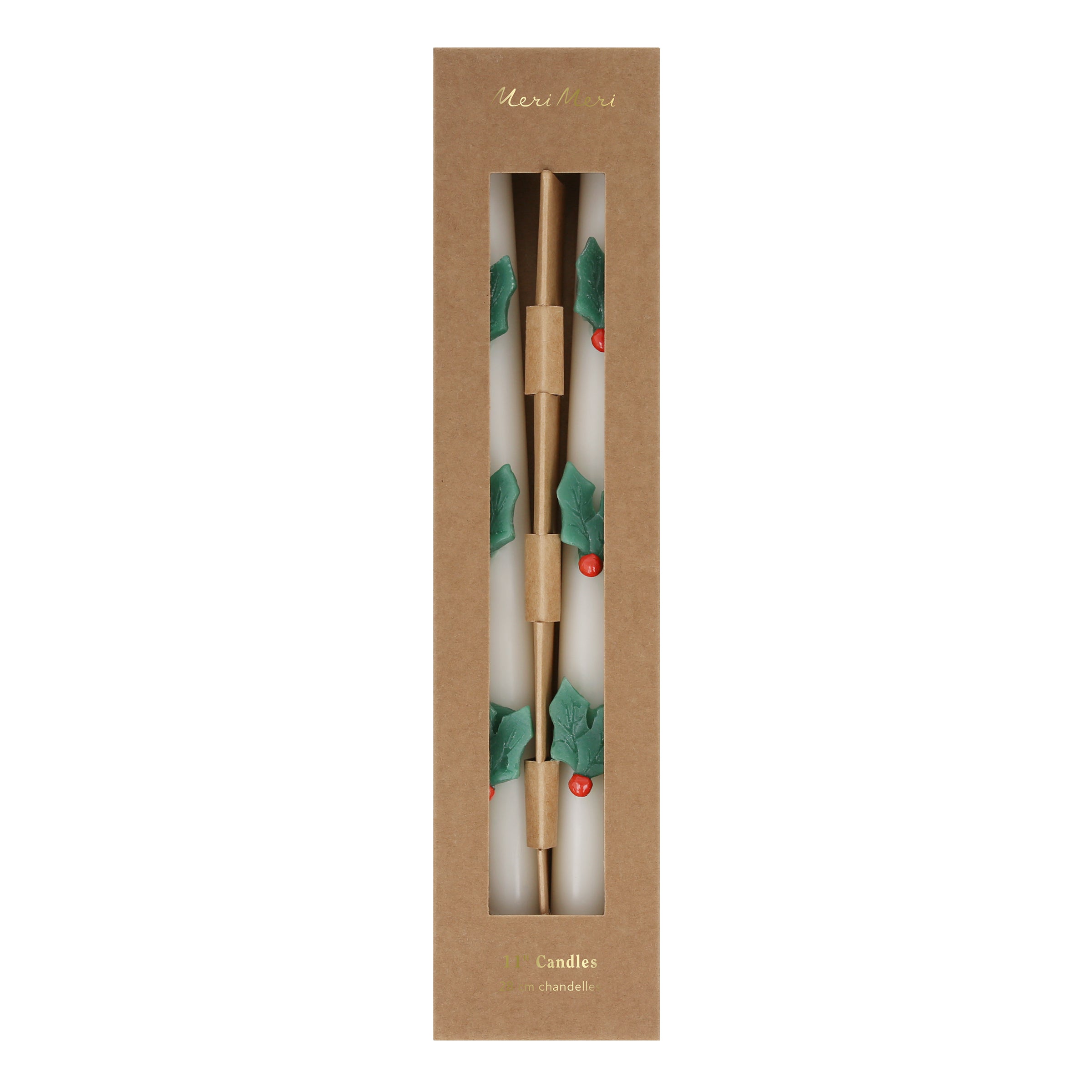 Meri Meri Holly Table Candles - Thumbnail 5
