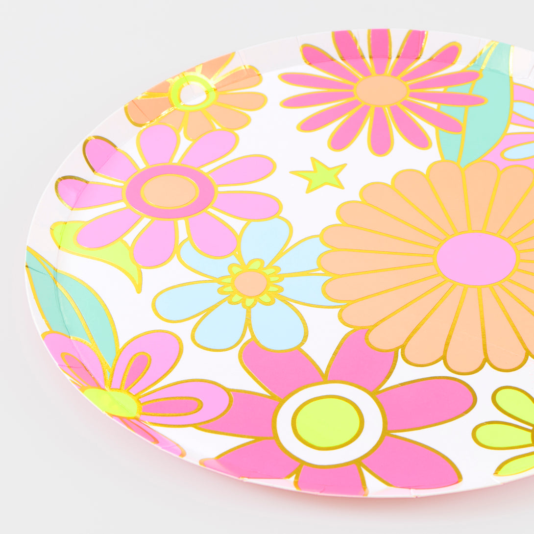 Retro Side Plates – Meri Meri