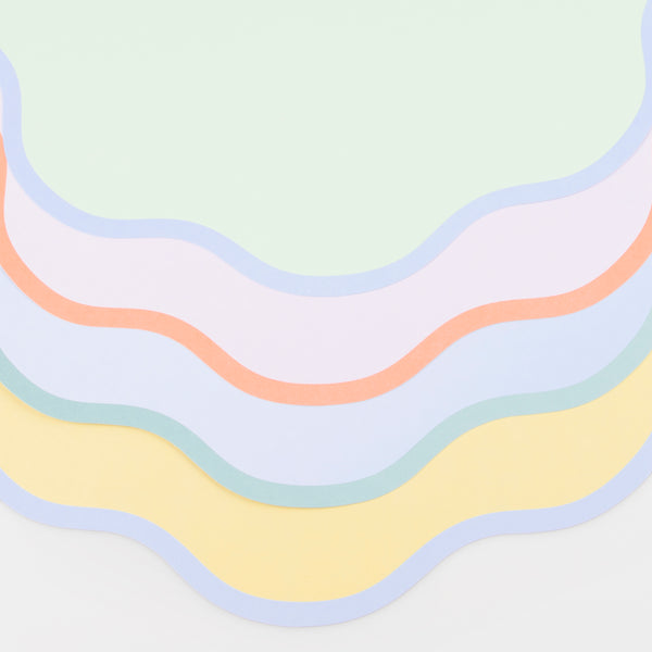 Make your Easter dinner, or any spring party, look amazing with our fun pastel paper placemats. Image5