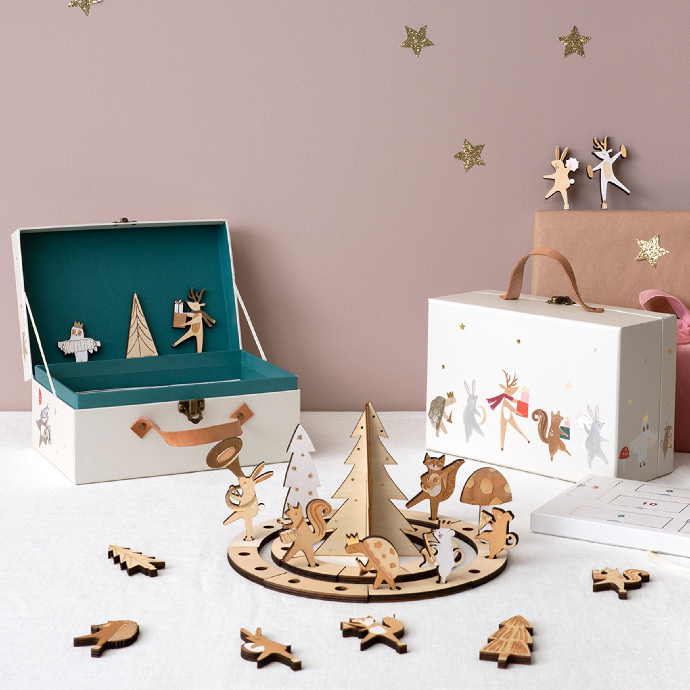 Wooden Advent Calendar – Meri Meri