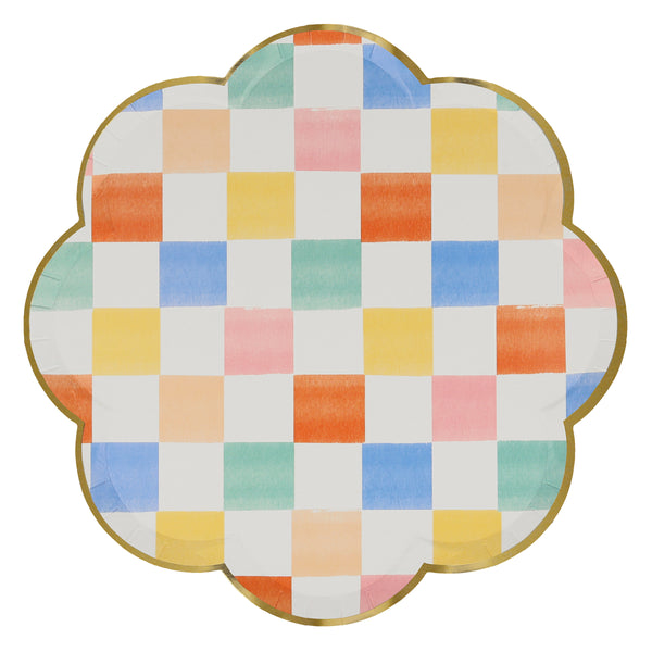 Our decorative plates include spotty plates, checked plates and striped plates in bright colors. Image5
