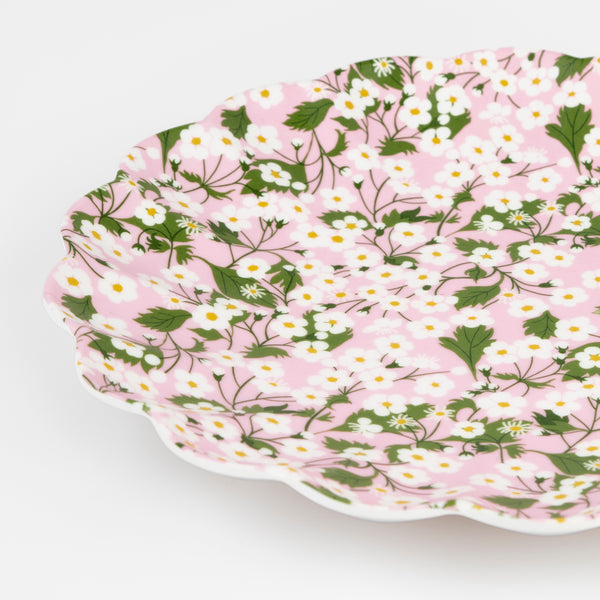Meri Meri x Liberty Mixed Set Reusable Large Plates (x 4)