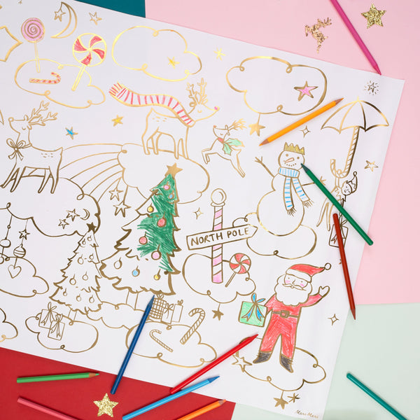 Christmas Coloring Posters Image2
