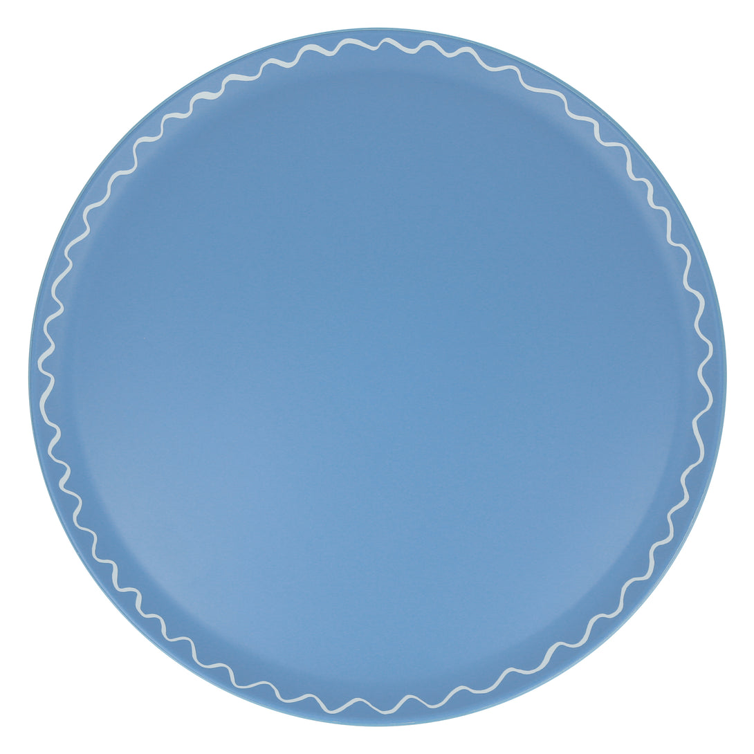 Our plastic plates are made from recycled plastic in 6 pretty colors, reusable time and time again.