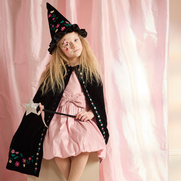 kids dress up for Dramatic play 5 years size_filter|42 MANGO - Floral ruffled Color:DARK MARSALA