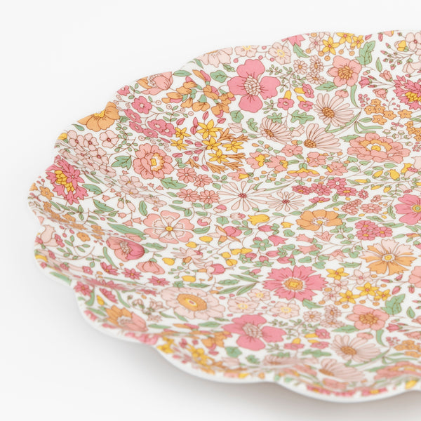 Meri Meri x Liberty Wharfedale Reusable Large Plate