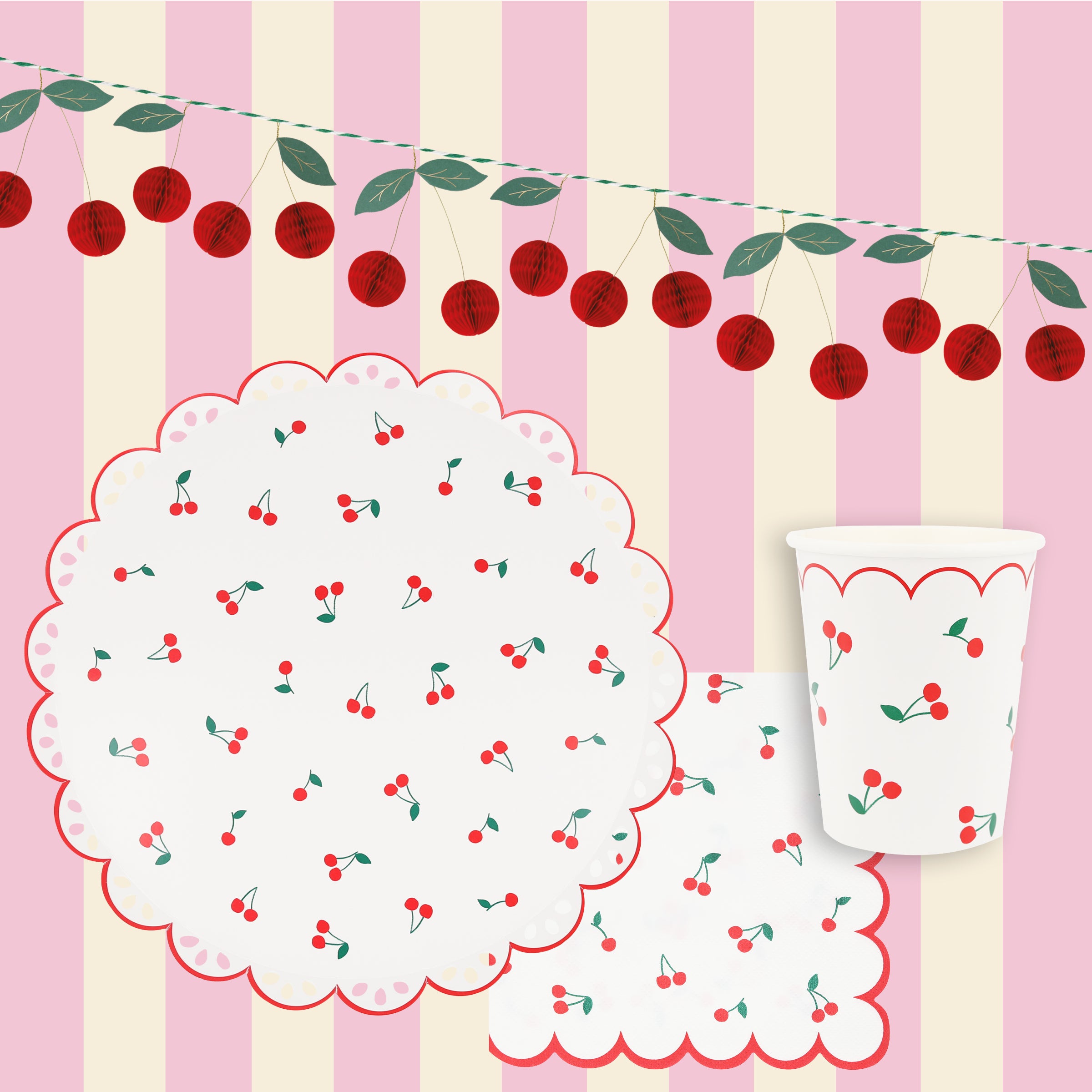 Cherry Party Supplies – Meri Meri