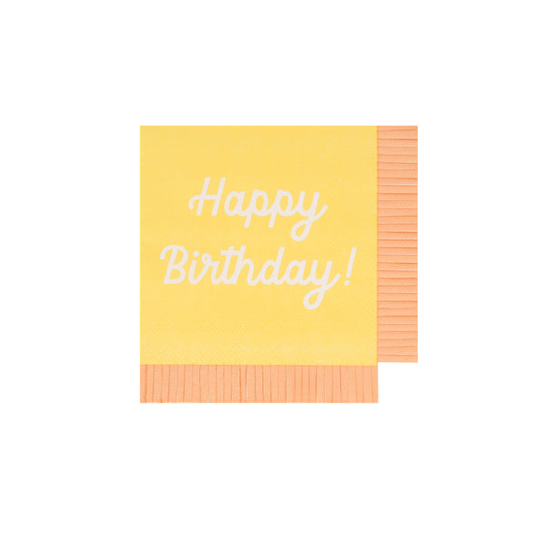 Our small paper napkins have the words Happy Birthday on them and lots of bright co-ordinating colors to look amazing on your party table. Image8