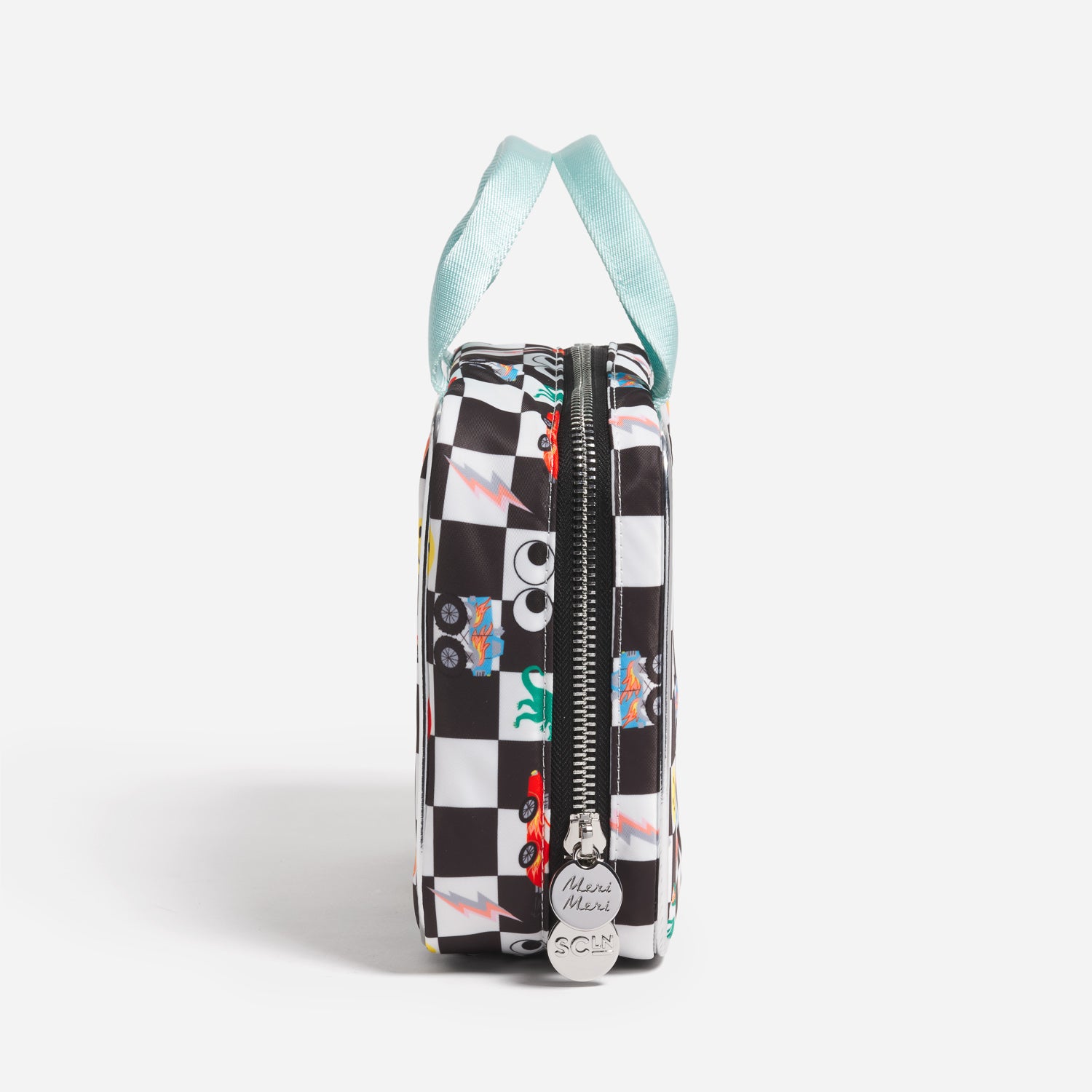 Meri Meri x Stoney Clover Lane Checker Toybox Lunch Tote - Thumbnail 5