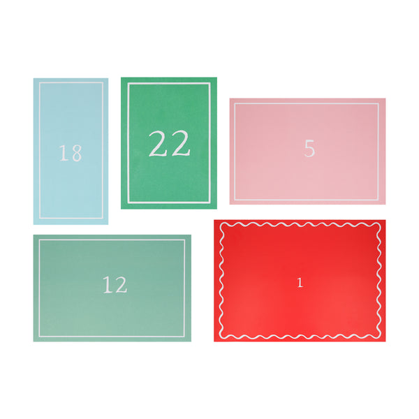 Our advent calendar features stickers and pompoms to place on a gingerbread festive scene, perfect for lots of Christmas fun. Image6