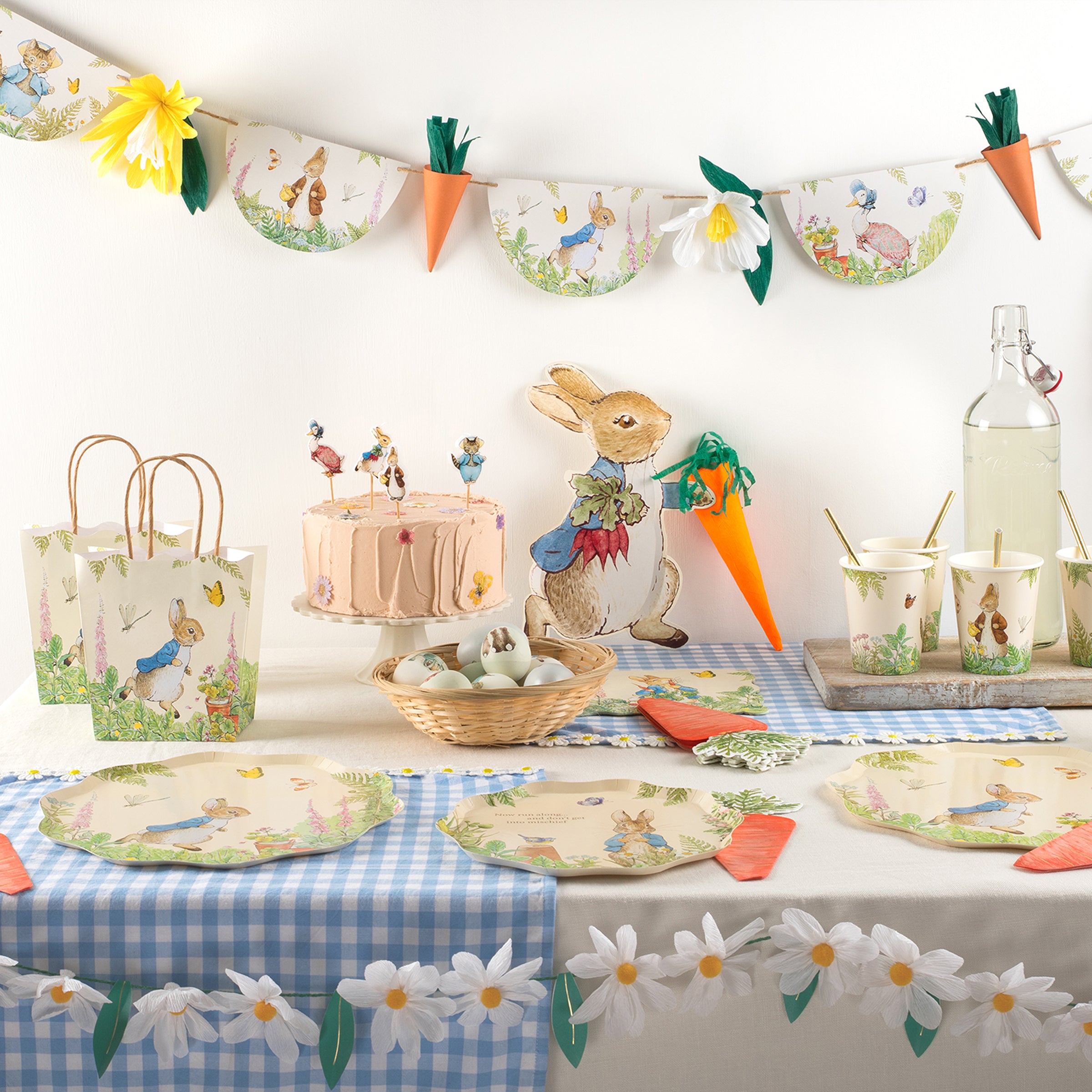 Our Peter Rabbit paper plates, are perfect as Easter plates or a Peter Rabbit party.