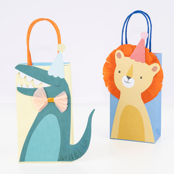 Our animal gift bags are perfect to fill with party favors and party bag treats. Image4