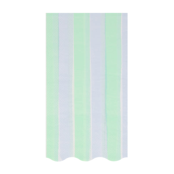 Place our guest napkins, in sensational pastel stripes, on your party table for a practical yet decorative look. Image3