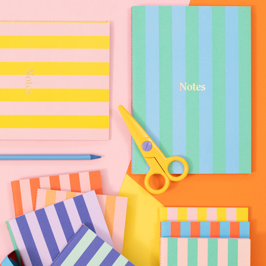 Striped Notebooks – Meri Meri