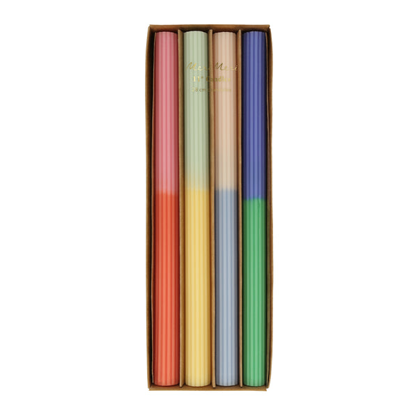 Our table candles are colorful and will look amazing as party table decorations. Image5