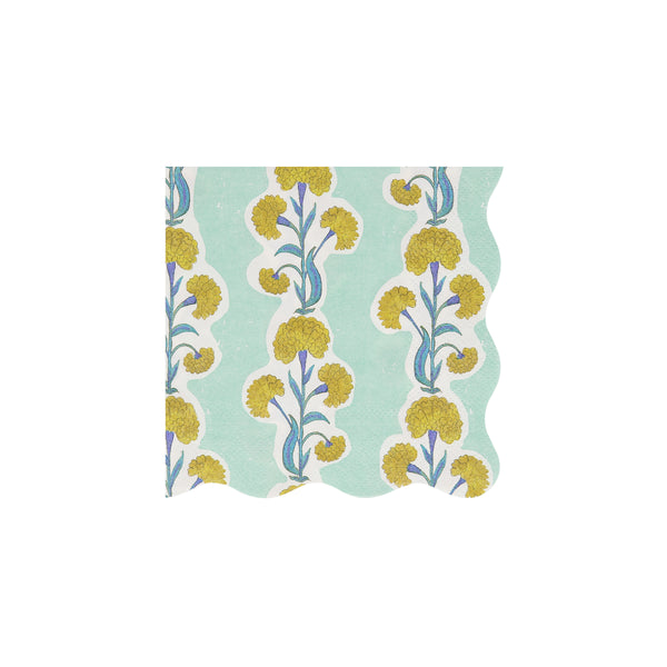 Our disposable napkins are made from high-quality 3-ply paper with Molly Mahon iconic floral designs for a statement look. Image6