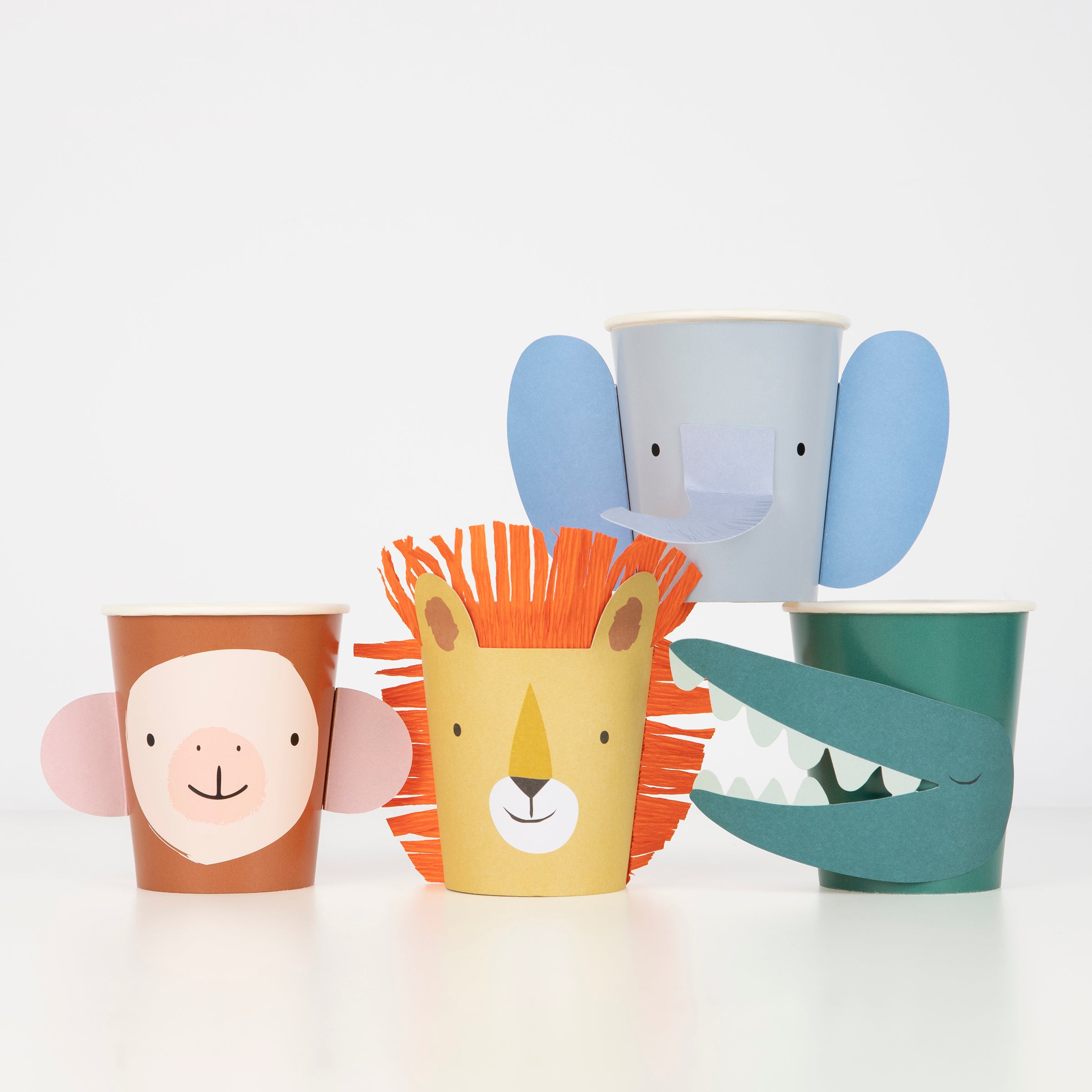 Animal Parade Character Cups (x 8)