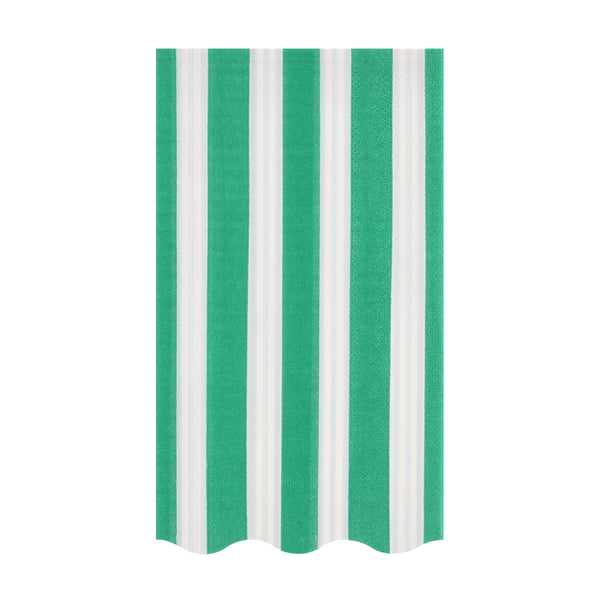 Our guest towels, made from premium paper, have a striped design in festive colors for a stylish look. Image6