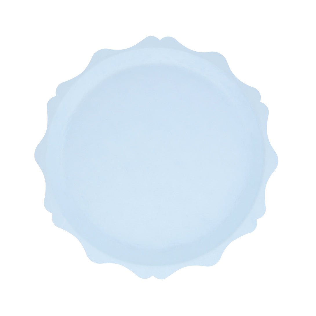 Our compostable side plates, made from bamboo and sugar cane, feature a decorative edge and will great at any party.