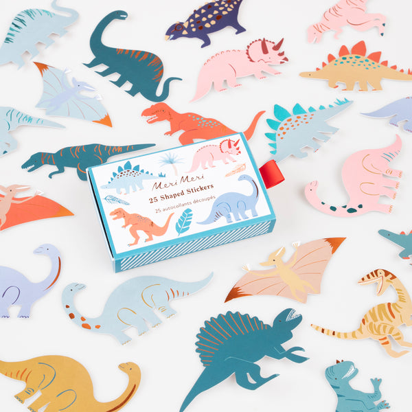 Our dinosaur stickers make a great gift, or pop the stickers into your dinosaur party bags.