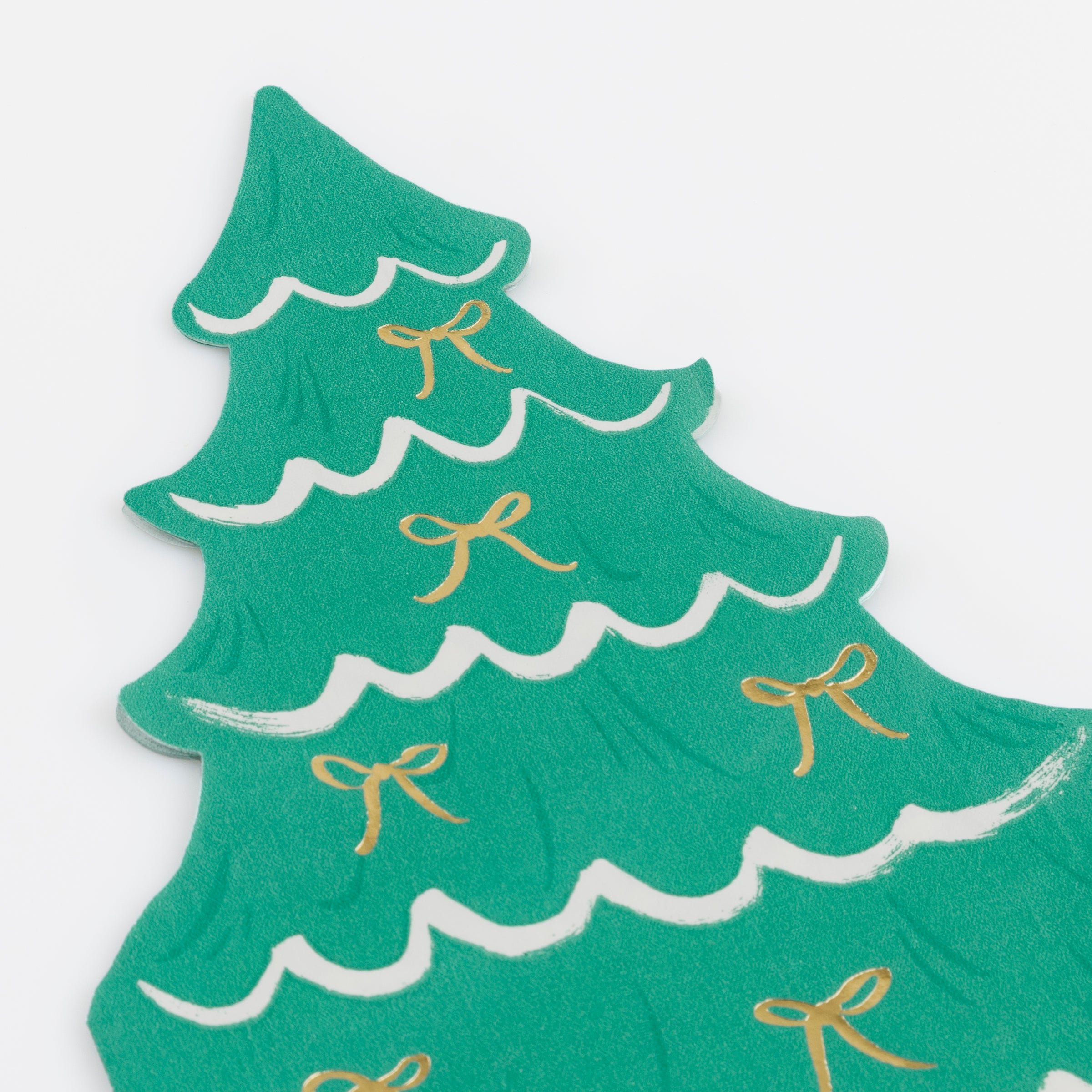 Christmas Tree with Bows Paper Napkins