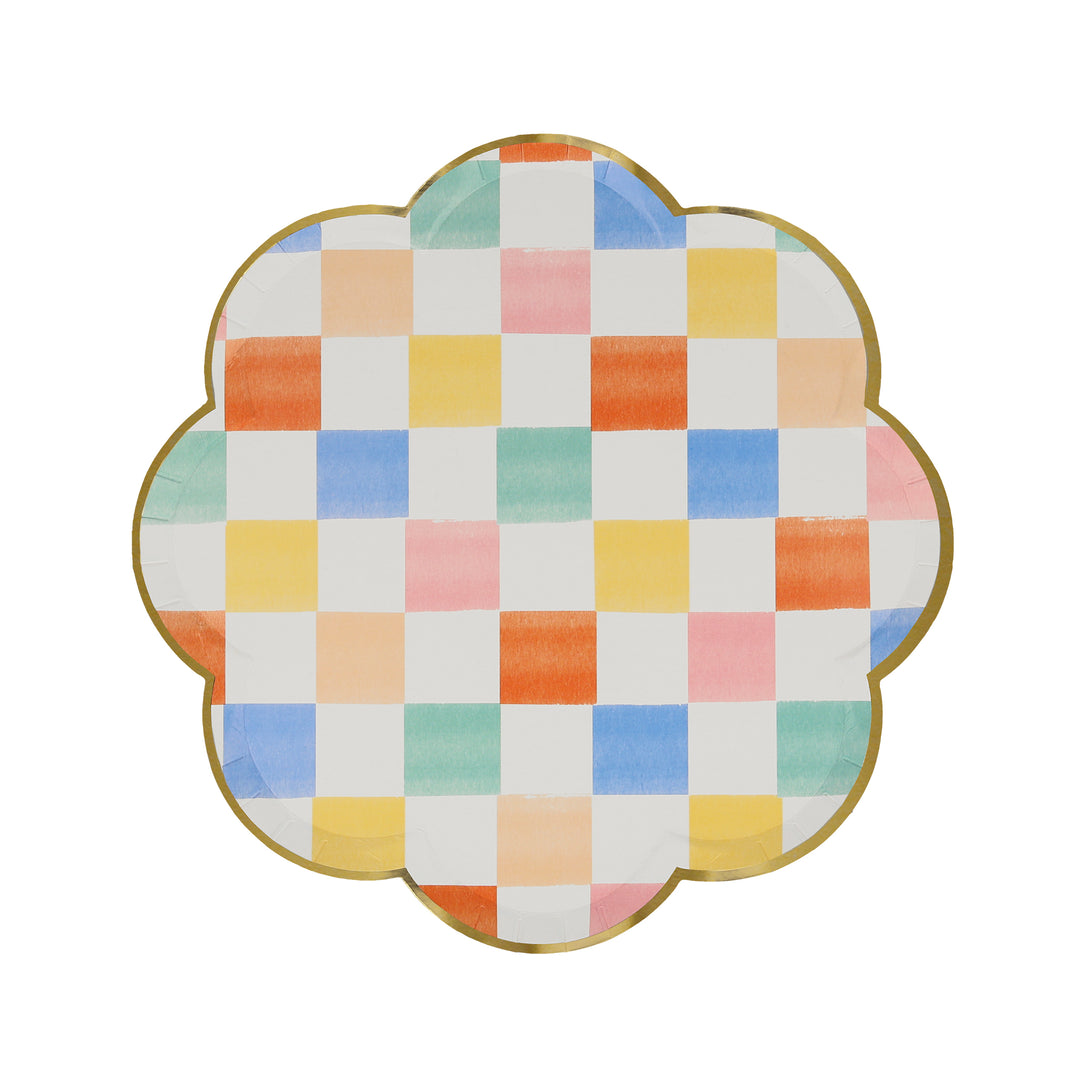 Our decorative plates include spotty plates, checked plates and striped plates in bright colors.