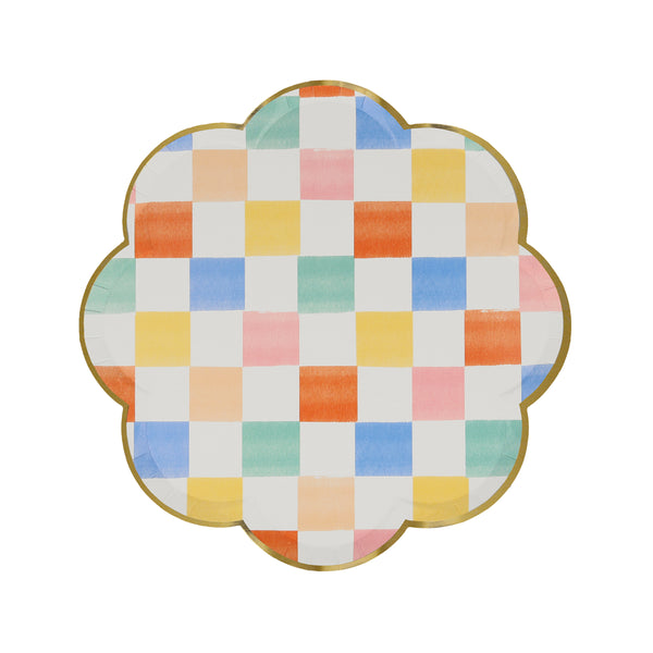 Our decorative plates include spotty plates, checked plates and striped plates in bright colors. Image5