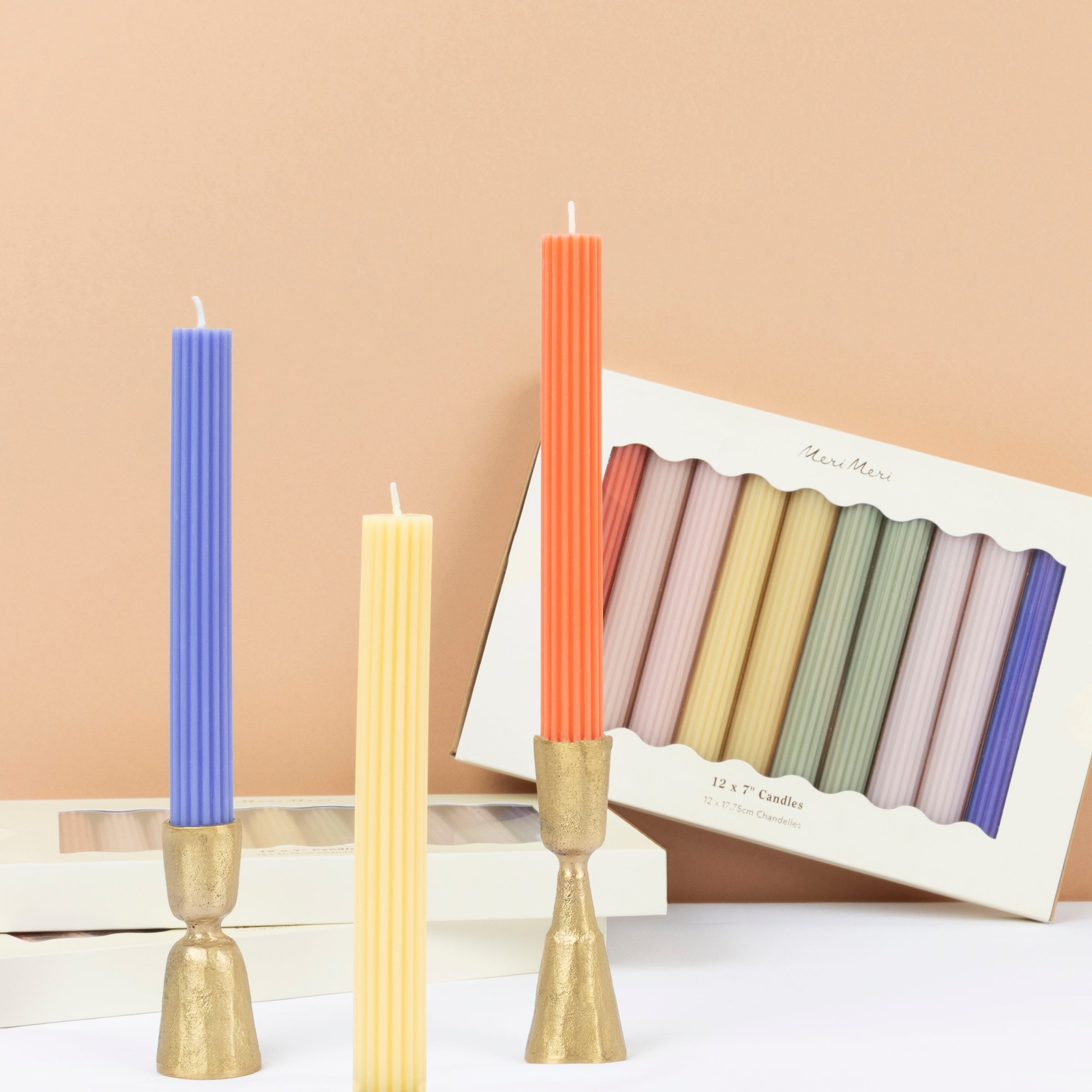Rainbow Table Candles (x 12) - Thumbnail 3