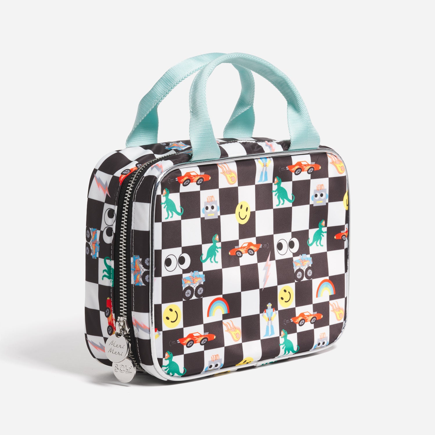 Meri Meri x Stoney Clover Lane Checker Toybox Lunch Tote - Thumbnail 3