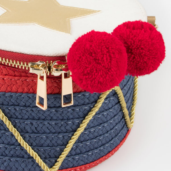 Our fabulous drum bag is not only great for Christmas style, but it has wooden drumsticks you can play it with too. Image6