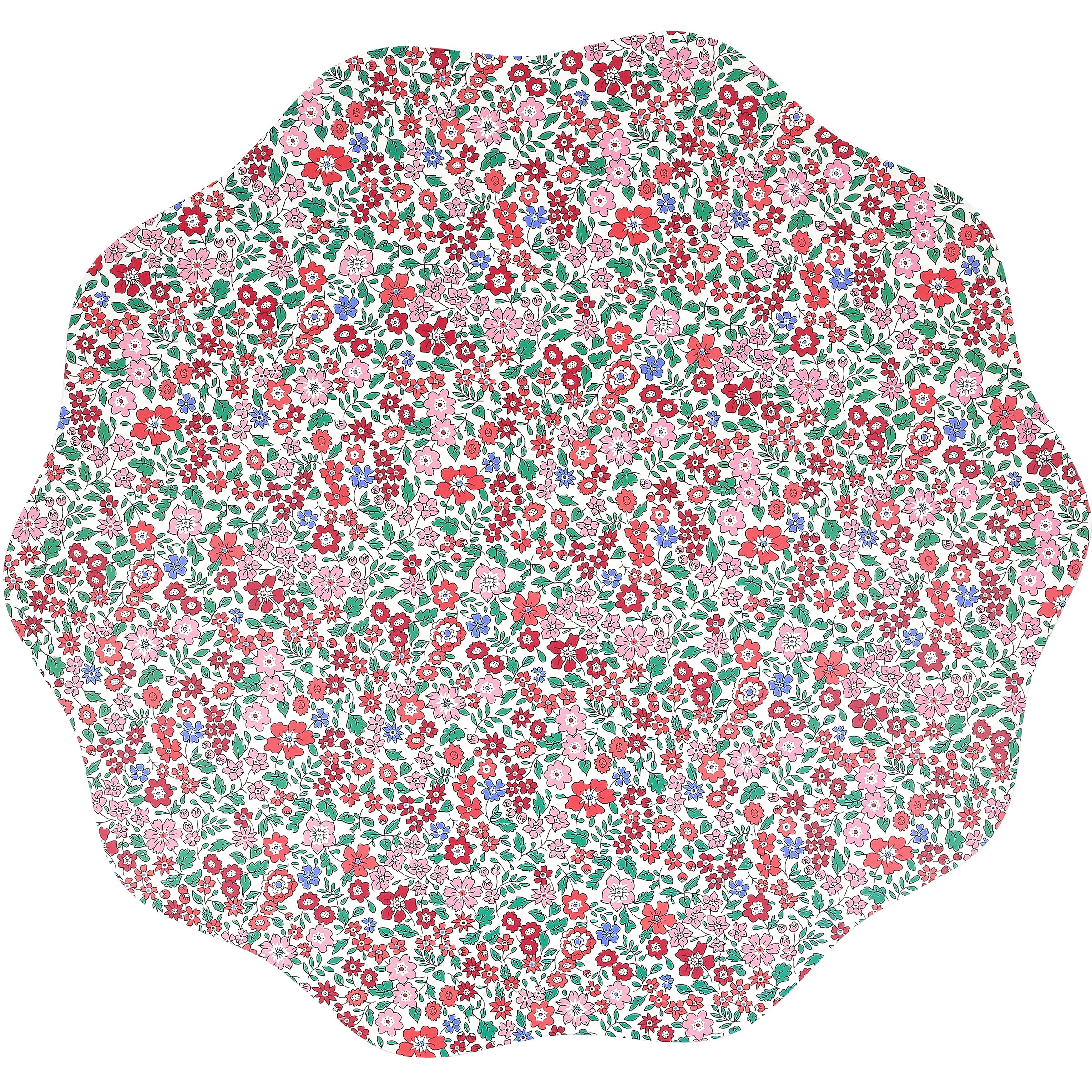 Meri Meri Scalloped Plywood Placemats :: Liberty Winter :: Set of 4 - Thumbnail 4