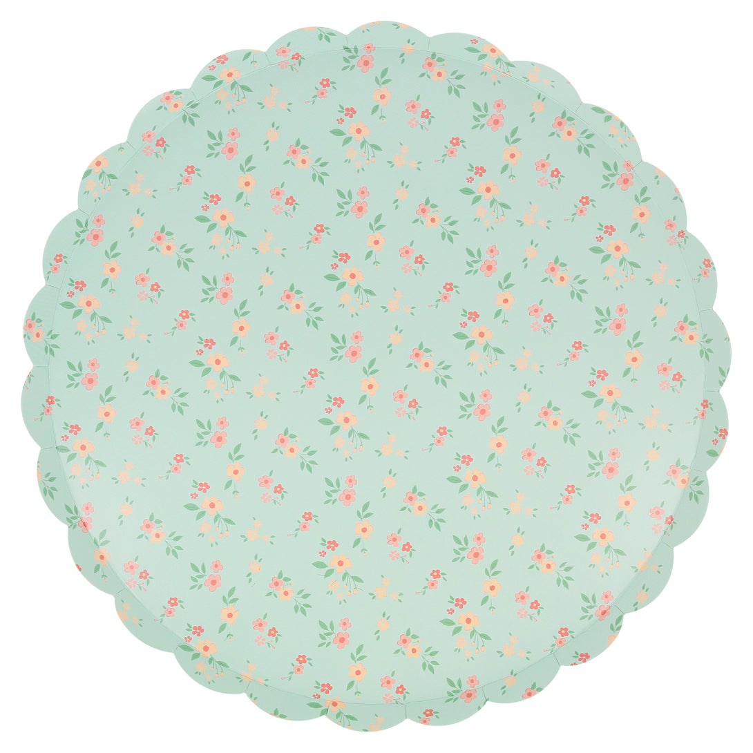 Our ditsy flower plates are perfect as baby shower plates and for garden parties, afternoon tea and bridal showers.