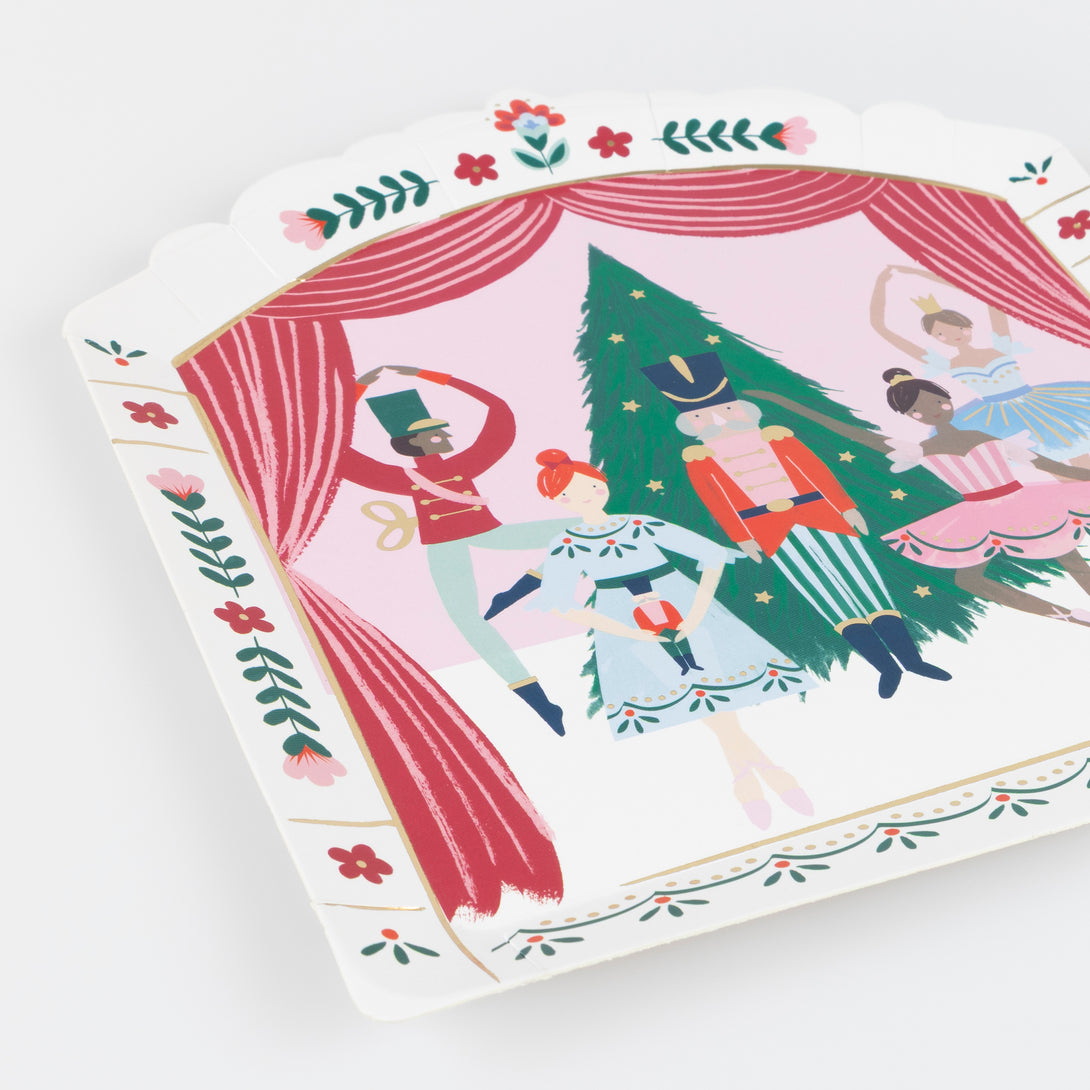 Nutcracker Ballet Stage Plates Image3