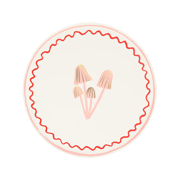 Our side plates, with a festive mushroom Christmas design, are ideal for small savory and sweet treats. Image7