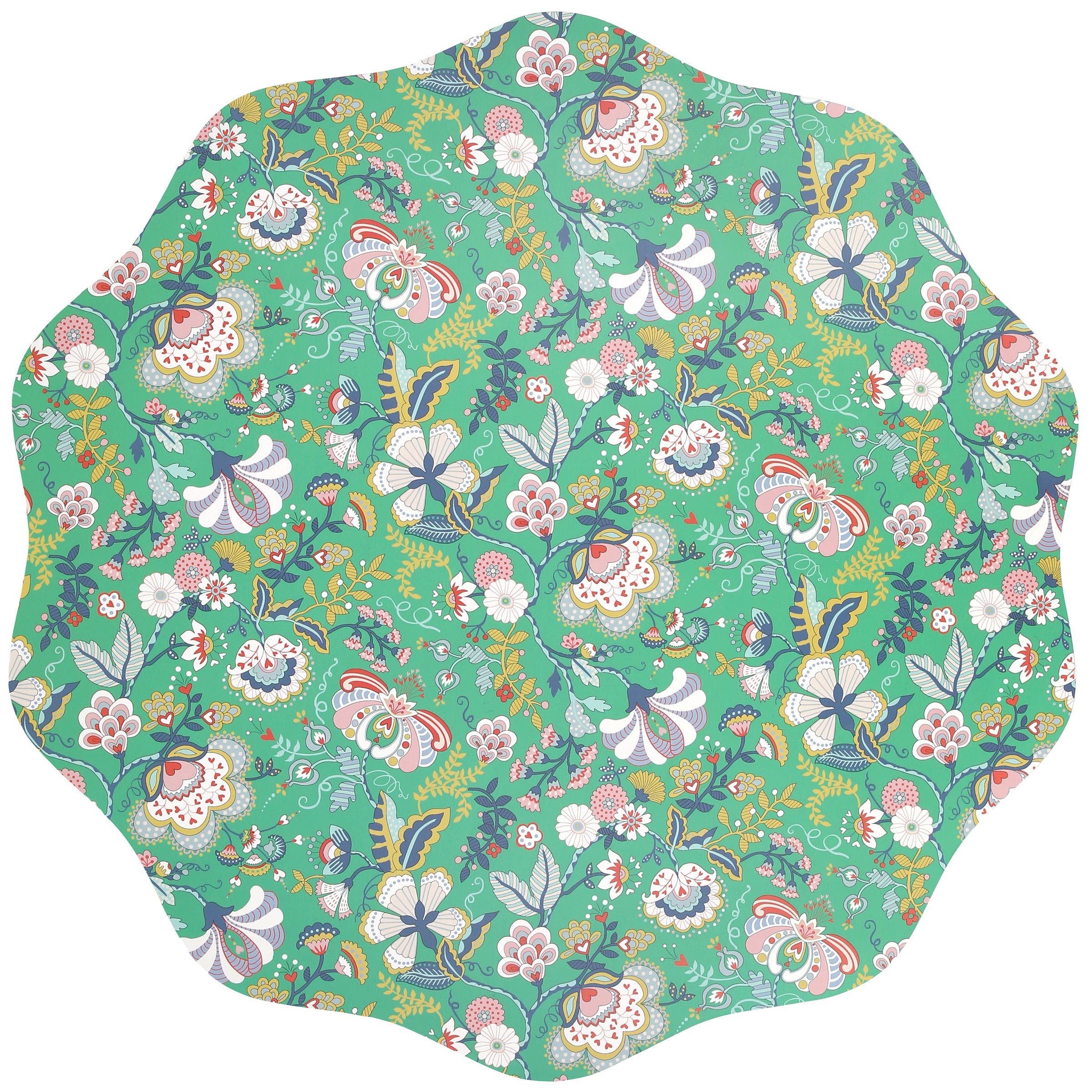 Meri Meri Scalloped Plywood Placemats :: Liberty Winter :: Set of 4 - Thumbnail 3