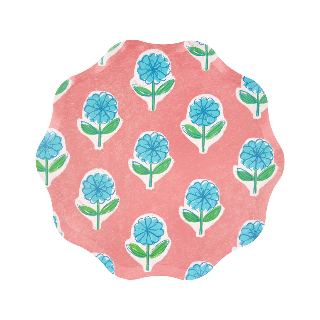 Flora Paper Side Plates – Meri Meri