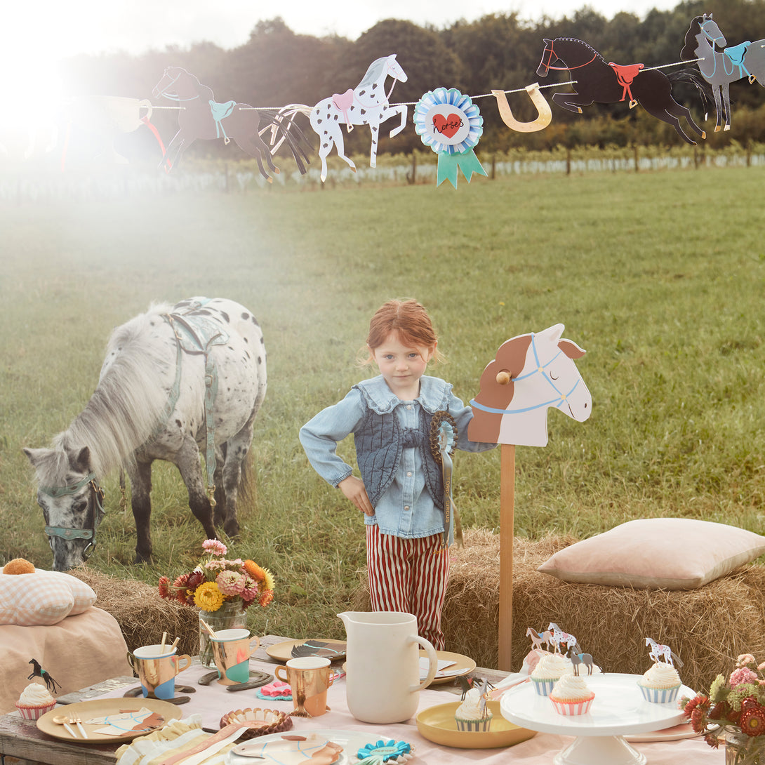 Our horse cupcake kit is perfect for kids who love horses.