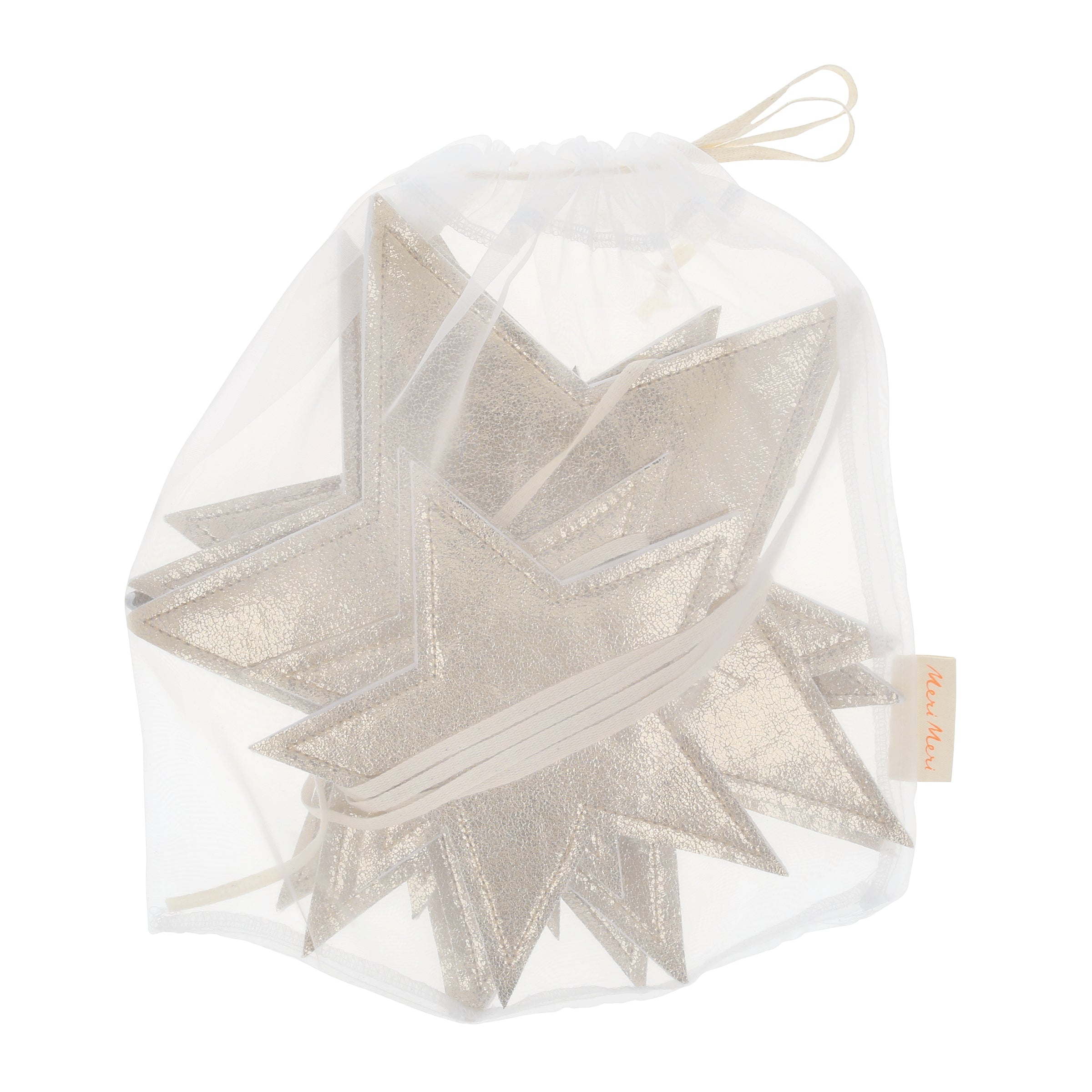 Meri Meri Fabric Star Garland - Thumbnail 4