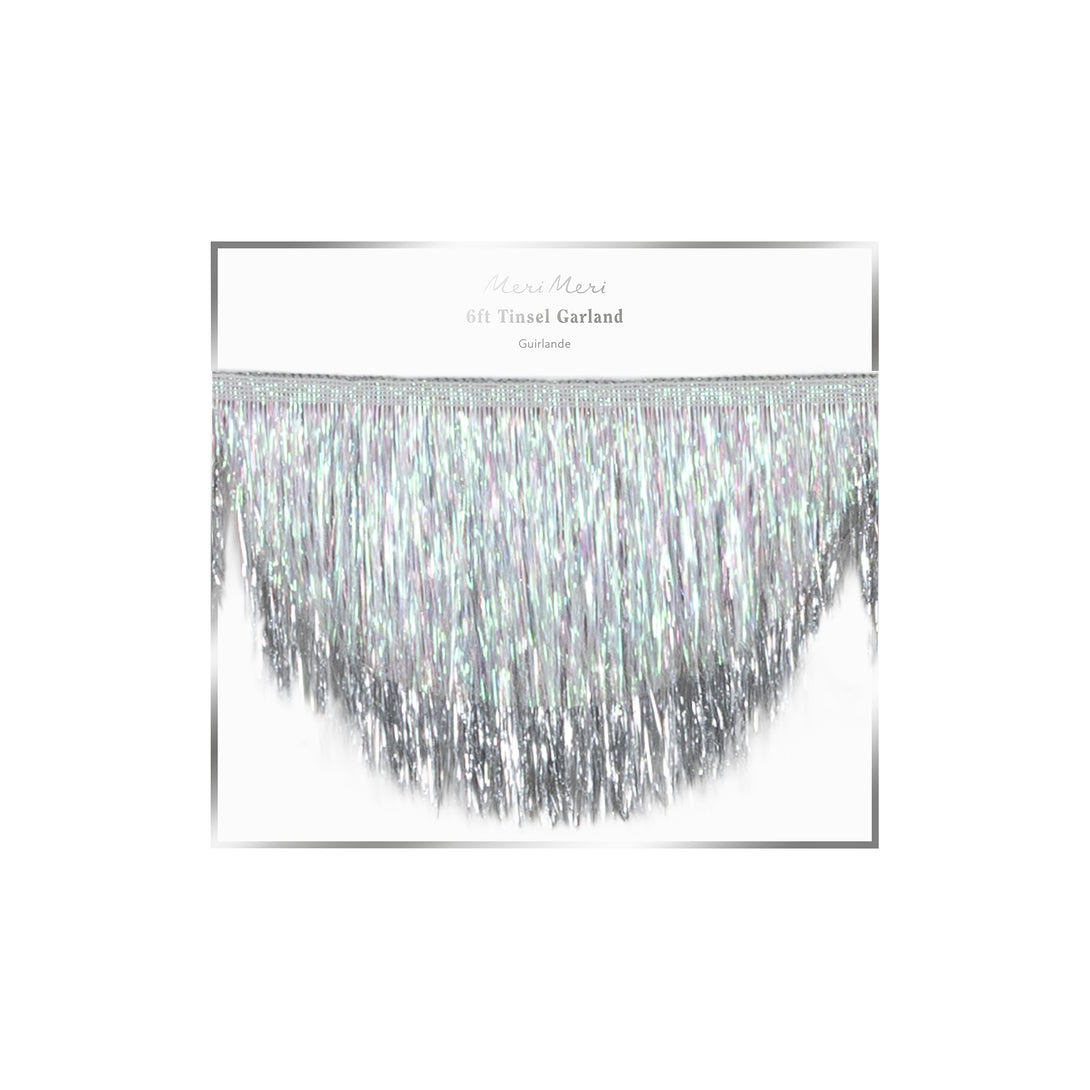 Use our silver tinsel garland to make your Christmas celebrations and New Year parties look amaziing. Image5