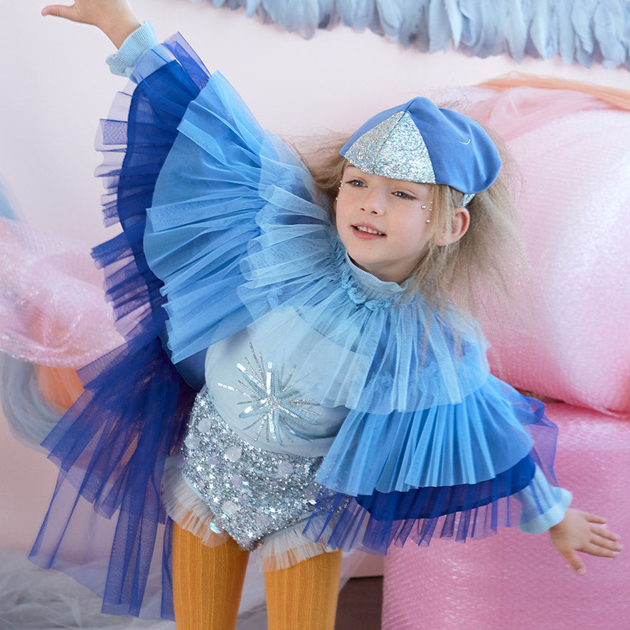 Our beautiful bird costume is perfect for kids dress up or as a bird Halloween costume.